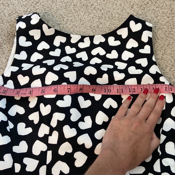 🌟 NWT Kate Spade “Dancing Hearts Domino Dress”, size 0.🌟 - Picture 15 of 16